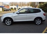 Mineral White Metallic BMW X3 in 2017