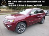 2017 Velvet Red Pearl Jeep Grand Cherokee Overland 4x4 #119847174