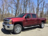 2017 Butte Red Metallic Chevrolet Silverado 2500HD LT Crew Cab 4x4 #119846959