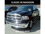 2017 Brilliant Black Crystal Pearl Ram 1500 Big Horn Crew Cab 4x4 #119883878