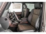 2017 Mercedes-Benz G 63 AMG designo Manufaktur Mocha Brown Interior