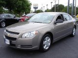 2008 Amber Bronze Metallic Chevrolet Malibu LS Sedan #11967073