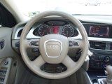 2010 Audi A4 2.0T quattro Sedan Steering Wheel