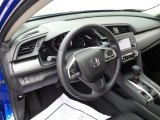 2017 Honda Civic LX Sedan Black Interior