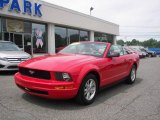 2008 Torch Red Ford Mustang V6 Premium Convertible #11981576