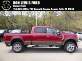 2017 Ruby Red Ford F250 Super Duty King Ranch Crew Cab 4x4 #119909367