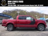 2017 Ruby Red Ford F150 XLT SuperCrew 4x4 #119909366