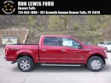 2017 Ruby Red Ford F150 XLT SuperCrew 4x4 #119909365
