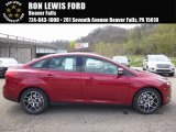 2017 Ruby Red Ford Focus SEL Sedan #119909363