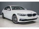 Alpine White BMW 5 Series in 2017