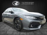 2017 Polished Metal Metallic Honda Civic EX-L Navi Hatchback #119970623