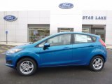 2017 Blue Candy Ford Fiesta SE Hatchback #119970855