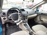 2017 Ford Fiesta SE Hatchback Medium Light Stone Interior