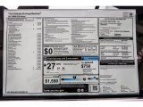 2017 BMW 5 Series 530i Sedan Window Sticker