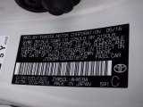 2016 Prius Color Code for Blizzard Pearl - Color Code: 070