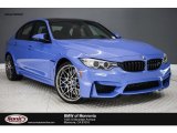 2017 Yas Marina Blue Metallic BMW M3 Sedan #119989259