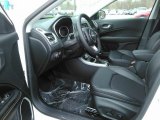 2017 Jeep Compass Latitude 4x4 Black Interior