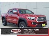 2017 Barcelona Red Metallic Toyota Tacoma TRD Off Road Double Cab 4x4 #119989244