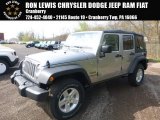 2017 Billet Silver Metallic Jeep Wrangler Unlimited Sport 4x4 #119989106