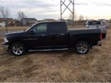 2011 Brilliant Black Crystal Pearl Dodge Ram 1500 SLT Crew Cab 4x4 #119988980