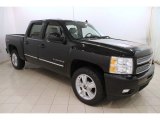 2013 Chevrolet Silverado 1500 LTZ Crew Cab 4x4 Front 3/4 View