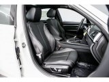 2017 BMW 3 Series 330i Sedan Black Interior