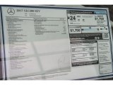 2017 Mercedes-Benz GLC 300 Window Sticker