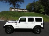 2017 Bright White Jeep Wrangler Unlimited Rubicon 4x4 #120018046