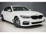 2017 BMW 5 Series 540i Sedan Front 3/4 View