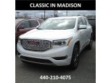 2017 White Frost Tricoat GMC Acadia Denali AWD #120018393