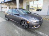 Modern Steel Metallic Honda Civic in 2017