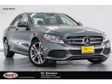 2017 Selenite Grey Metallic Mercedes-Benz C 300 Sedan #120044588