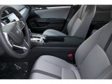 2017 Honda Civic EX Sedan Gray Interior