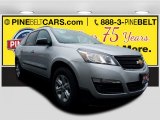 2017 Silver Ice Metallic Chevrolet Traverse LS #120044539