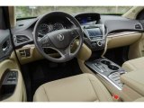 2017 Acura MDX SH-AWD Parchment Interior