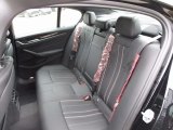 2017 BMW 5 Series 540i xDrive Sedan Rear Seat
