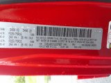 2017 Wrangler Unlimited Color Code for Firecracker Red - Color Code: PRC