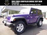 2017 Xtreme Purple Pearl Jeep Wrangler Sport 4x4 #120065380