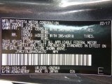 2017 Land Cruiser Color Code for Magnetic Gray Metallic - Color Code: 1G3