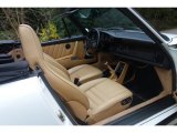 1989 Porsche 911 Carrera Turbo Cabriolet Slant Nose Front Seat