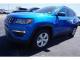 Laser Blue Pearl Jeep Compass in 2017