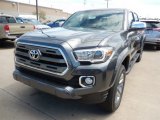 2017 Magnetic Gray Metallic Toyota Tacoma Limited Double Cab 4x4 #120106870