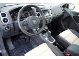 2017 Volkswagen Tiguan Wolfsburg Beige/Black Interior
