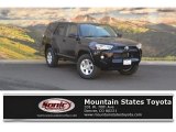 2017 Midnight Black Metallic Toyota 4Runner SR5 4x4 #120106654