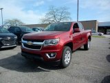 2017 Cajun Red Tintcoat Chevrolet Colorado LT Extended Cab 4x4 #120106909