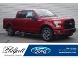 2017 Ruby Red Ford F150 XLT SuperCrew #120125771