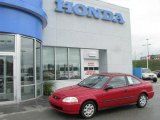 1998 Milano Red Honda Civic DX Coupe #11977874