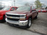 2017 Siren Red Tintcoat Chevrolet Silverado 1500 LT Double Cab 4x4 #120125865