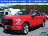 2017 Race Red Ford F150 XL SuperCrew 4x4 #120125459