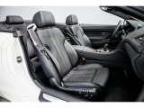 2017 BMW 6 Series 650i Convertible Black Interior